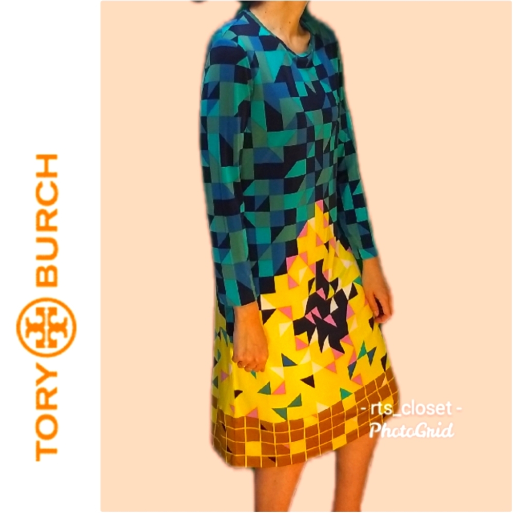 Tory Burch mosaic Jula dress